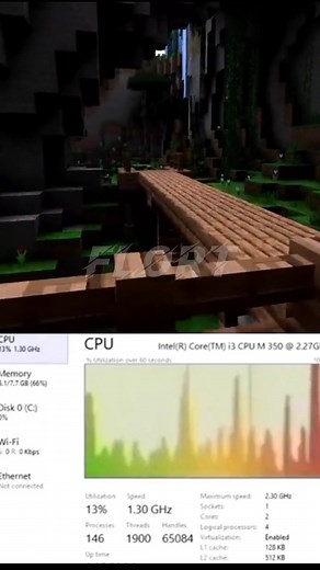 cpu meme🔥 #minecraft #cpu #dpyt #foryou #flort