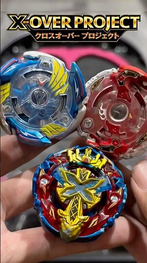 🚨3 WAY BURST BATTLE 🔥 X-Over Valkyrie Spriggan Xcalibur Intense Battle‼️Beyblade X #valtaoi #shu
