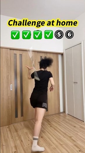 Challenge at home!! 【baton twirling】