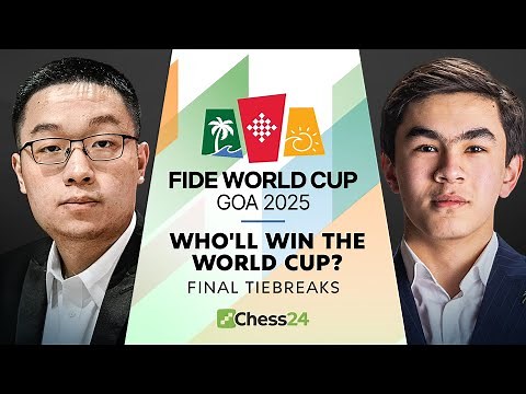 FIDE World Cup 2025 FINAL TIEBREAKS: Wei Yi vs. Sindarov! Winner Takes The Title & $120K!