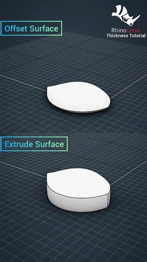 How to Add Thickness to Your Jewelry Surface | Rhino 3D Tutorial #cad