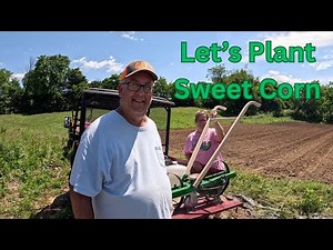 Planting Sweet Corn with the NEW Hoss Tool Seeder 🌽 | First Impressions & Tips
