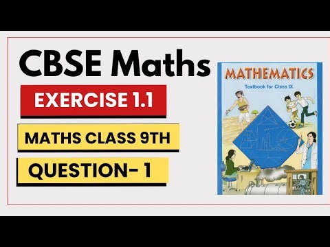 Maths Class 9th CBSE (Number system) | Exercise 1.1 | Question 1|Q1 | explanation | Class IX