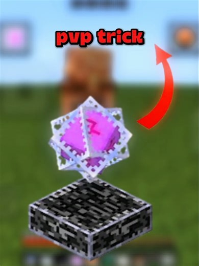 how to become a crystal pvp pro trick'' only pros use | #shorts #minecraft #trending