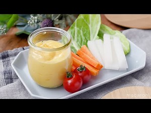 【手作りマヨネーズ】材料4つで完成！意外と簡単♪手作りのおいしさ！