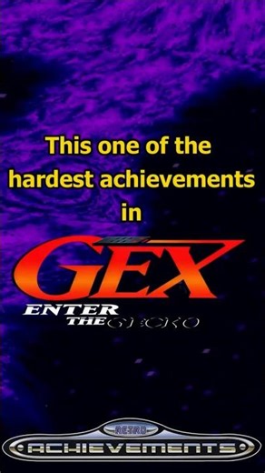 One of the HARDEST RetroAchievements in Gex: Enter The Gecko #retroachievements #gexenterthegecko