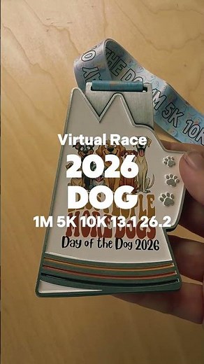 International Dog Day Virtual Race 2026 | Run, Walk & Earn Your Medal