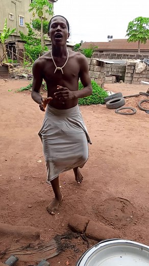 Artistic Outdoor Performance by Male Subject