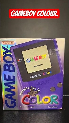 Gameboy Colour Bring back the 90s #90s #gameboy #gameboycolor #nostalgia #nintendo #games #gaming