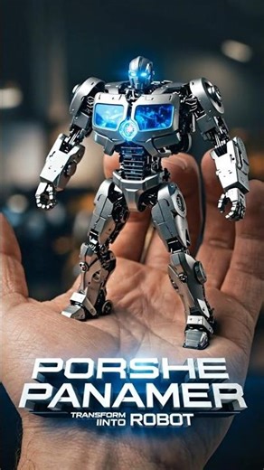 Porsche Panamera Transforms Into Battle Robot 🤖 | AI Cinematic Short