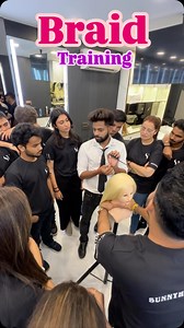 Infinity Braid: This braid creates a figure-eight pattern, which makes it stand out. It’s a little more advanced, and often involves twisting the hair in certain ways to achieve the infinity shape #sunnyhairport #haircolor #haireducation #haircut #hairgoals #hairstyle | Sunny Hairport