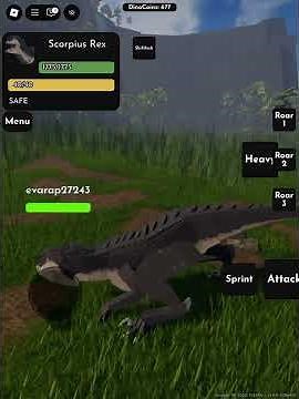 Scorpios Rex showcase before the remodel