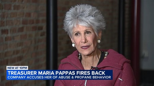 Cook Co. Treasurer Maria Pappas fires back after software company accuses her of bullying, threats