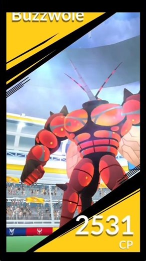 Buzzwole Solo! 🔥 #pokemongo #viral #shorts #soloraid