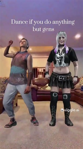 Sable dancing if you do anything but gens 😂 (DBD)