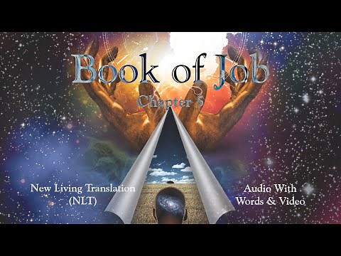 The Book of Job, Chapter 5 – Holy Bible (NLT) – Audio with Words & Video