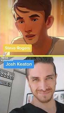 What If? episode 1 characters vs the real-life Marvel actors