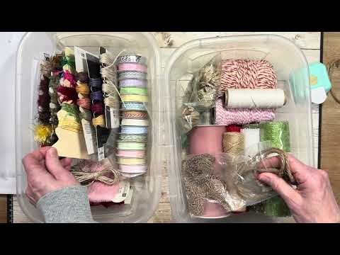 Getting started on reorganizing and purging my craft room.