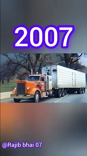peterbilt truck evolution video history 1939-2025 #truckevolution #shortvideo