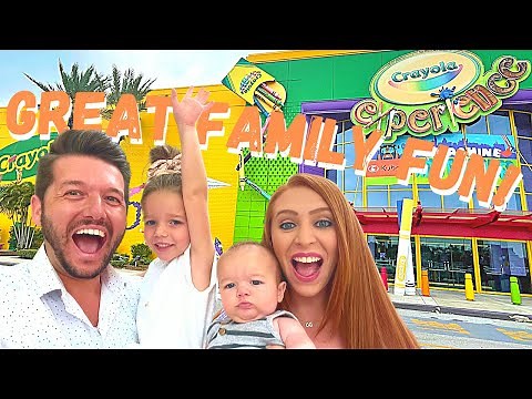 Crayola Experience Complete Tour & Review | Florida Mall in Orlando, Florida