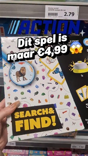 Jaimy 🐆 | Action finds • UGC on Instagram: "Dit zoek-en-vind spel bij Action is nog geen €5 en zo leuk voor samen spelen 👀✨ #Action #actionfinds #gezelschapspel #actionspel #bordspel"