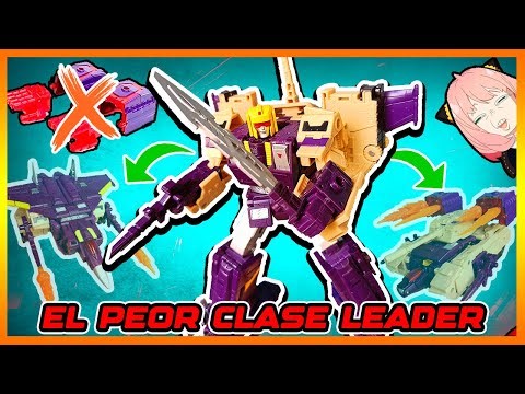 El "Peor" Clase Leader 🤢​ Blitzwing de Transformers Legacy