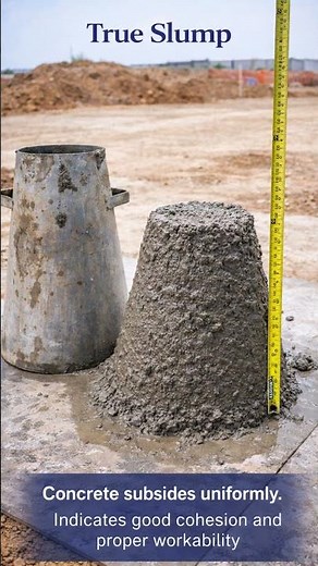 Types of Slump in Slump Test of Concrete