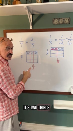 It just takes time and discussion to understand the why in multiplying fractions. Please take the time with your kids! #fractions #mathtutor | Superteacherguy
