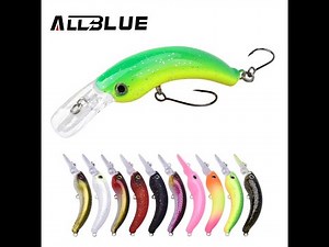 ALLBLUE 3.0g 42mm Mini Crankbait RICE Trout Wobbler Fishing Lure