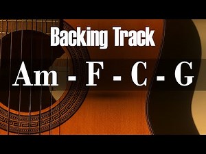 Guitar Backing Track Am | A minor Pentatonic Scale Backing Track