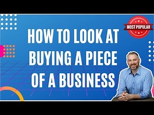 Buying Part of a Business | How to Buy a Small Business - David C. Barnett