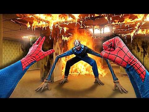 😱 BAJÉ AL PISO 2 Y ME ENFRENTÉ A MINI MINI.EXE - Backrooms