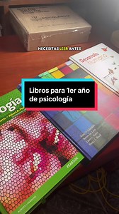 3 Libros Esenciales para Primer Año de Psicología