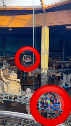 INSANE Birds-Eye View of Winja’s Fear & Force! 😳🔥 (Hidden Spinning Coaster Secrets!)