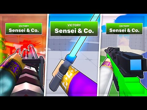 Winning with EVERY SKIN in Roblox Rivals.. (Case 1)