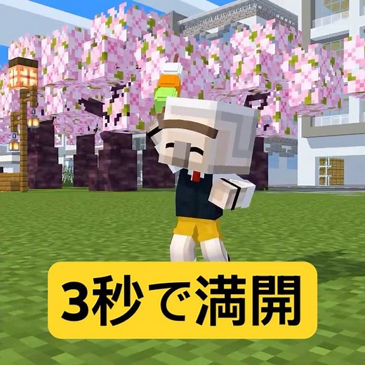 花より魔法の団子 #マイクラ #minecraft #ショートコント