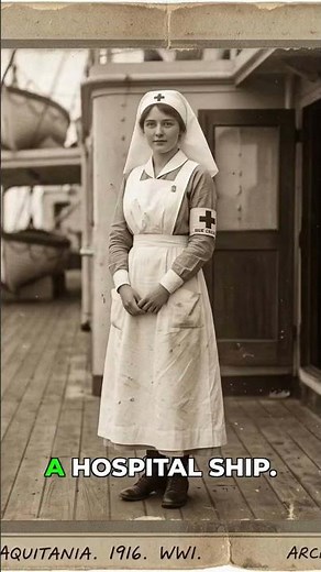 The hospital ship that became a grave #britannic #ww1 #history