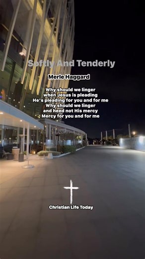 Beautiful hymn “Softly And Tenderly” sang by Merle Haggard in 1981. Be blessed! #fblifestyle #gospelmusic #hymns | Christian Life Today