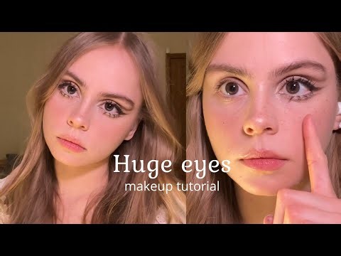 How to make your eyes look bigger 🦌 in-depth makeup tutorial