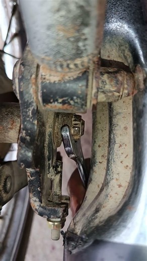 Easy Super! 🪐✅ Simple Double Chain Fix on Motorcycle ⛓️🪄 Red Secret Chassis Nut Adjustment Hack! 🧰✨