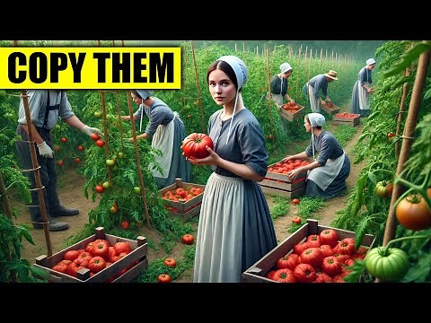 How Amish Grow Giant Tomatoes Naturally Without Chemicals