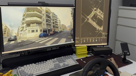 h3dgs + moving 3dgs 连接SCANeR实现逼真环境中模拟驾驶