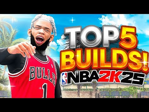 TOP 5 BEST BUILDS in NBA 2K25! MOST OVERPOWERED BUILDS FOR ALL POSITIONS + GAMEMODES (SEASON 8)