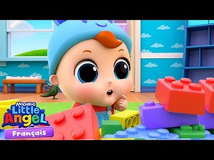 Blocs de construction | @LittleAngelFrancais ​| Comptines | Vidéos Pour Enfants