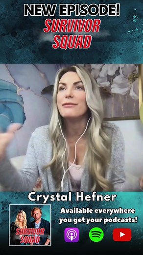 New episode with Crystal Hefner At just twenty-one years old, Crystal Harris’ life changed forever when she attended a party at the notorious Playboy mansion. Picked out of the crowd by Hugh Hefner, she became one of his infamous “girlfriends,” attending glamorous Hollywood parties and traveling the world. Yet this seemingly alluring lifestyle had a dark side. Hef controlled his girlfriends with strict rules regarding everything from their hair and makeup to their curfews, and Crystal was forced