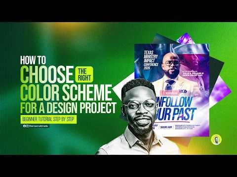 How to Choose the Perfect Color Scheme for Your Design || 4 Tricks for Beginner Graphic Designers