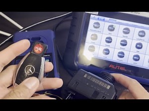 How to Disable a Mercedes Benz Key Fob w/ Autel IM508 / XP400 pro / on bench GBox2/ removing mb key