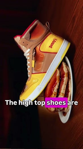 Denny's unveils maple syrup sneakers
