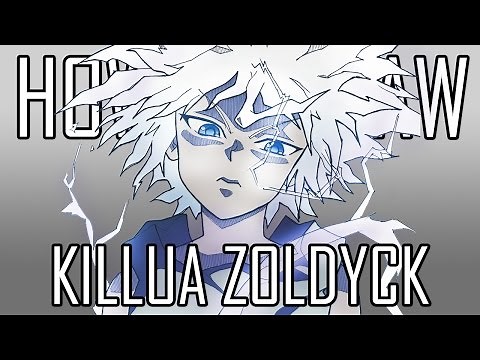 Draw Killua Zoldyck - Quick Simple Easy How To Steps For Beginners 17