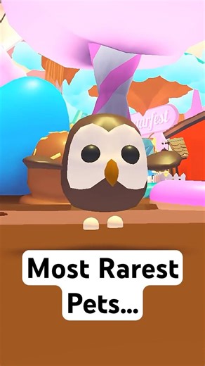 Most Rarest Pets in Adopt Me...🤩 #roblox #adoptme